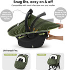Winter Baby Car Seat Cover  Waterproof  Windproof Warm Fleece Breathable