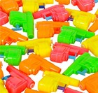 Lot Of 6 Mini Water Gun Pistol Beach Pool Toy Party Goody Bag Carnival Luau 