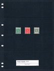 1 2off  22 50 Scott Value  - 1913 Virgin Islands King George V Cv Mnh Nh Umm