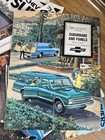 Vtg 1967-1977 Lot Of 11 Chevrolet Car Auto Dealer Brochure Chevy Suburban Pickup
