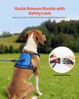 Dog Harness For Large Dogs  No Pull Adjustable Dog Vest Pet Harness  With 5ft Le