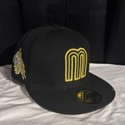 New Era Mexico World Baseball Classic 7 1 2 Fitted Cap     Black yellow  59fifty 