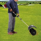 Heavy Duty 2 3hp Power Sweeper 52cc Handheld Gas Powered Broom Snow Dirt Walkway