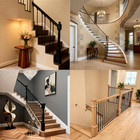 20 Pack Balusters For Staircase Interior  44  X1 2  Stair Spindles Iron