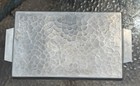Wendell August Forge 614 Vintage Angel Fish Serving Tray Hammered Aluminum 16x9