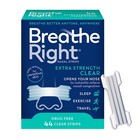 Extra Strength Nasal Strips For Congestion Relief  Clear Nose Strips  44ct - Dru