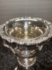 Webster Wilcox International Silver Co Silver Plate Trophy Cup Champagne Chiller