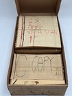 Vintage  2000 Ibm Punch Cards Programs C Copy For Ibm 1620 Rare