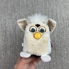 Two Tone White Furby 70-800 Electronic Interactive Toy Works 1999 Vintage