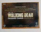 The Walking Dead Costume Card Steven Yeun As Glenn Season 2 Amc Wardrobe M6