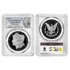 2023-s Proof  1 Morgan And Peace Silver Dollar 2pc Set Pcgs Pr70dcam Fs Morga   