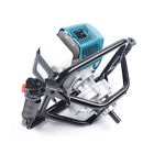 2-stroke Post Hole Digger Gas Powered Earth Auger Drill Machine With 2 Bits 52cc