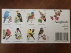 Songbirds Postage Stamps  Scott  Booklet Of 20