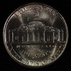 Jefferson Silver War Nickel  1943 D  Brilliant Uncirculated  Lot   9041-9-236