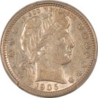 1905-o Barber Quarter - Pcgs Au-53