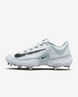 Nike Alpha Huarache Elite 4 Low Metal White Baseball Cleats Men   s 13 Fd2745-100