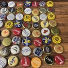 100 Un-dented Beer Bottle Caps  Great For Crafts 