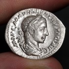 Virtus Denarius Xf 222ad Ancient Roman Empire Silver Coin Severus Alexander Rome