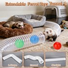 Ferret Tunnel Toy Collapsible Tube For Small Pets