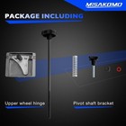 14  Bandsaw Upper Wheel Shaft   Hinge Assy For Delta Ridgid Central Machinery