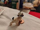 Hagen Renaker Miniature Mini Siamese Cat Kitten Mama Walking Animal Figurine