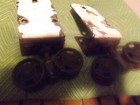 Antique Barn Door Rollers  pair  Good Working Order  