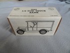 Ertl 1923 1 2 Ton Truck Bank - Logo Boumi Temple - Bank With Key
