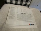 1974 American Motors Amc Wagons All Models New Car Sales Brochure Nos