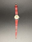 Vintage Ingersoll Us Time Disney Mickey Mouse Girls Wind Up Watch 1960   s Working