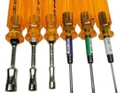 Mip Tool Lot  1 16 5 64 3 32 Hex Drivers   3 16 1 4 11 32 Nut Drivers   15393