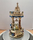 Defective Disney Beauty And The Beast Hourglass Snow Globe Perfect Condi G3d