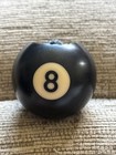 Skull Skeleton Head From Billiard Ball Pool Number 8 Carved Black
