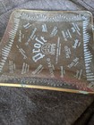 Proft Beer Glass Change   Dresser Tray Rare Htf Gold Trimmed Free Us Ship Read