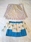 Half Aprons Lot Of 2 Floral Retro Cottage Handsewn Farmhouse Pockets Vintage