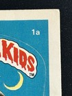 1985 Topps Garbage Pail Kids Gpk Card First Series 1 Os1 Glossy 1a Nasty Nick 2 
