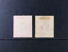 India Scott   74-75 F-vf Used British Colony Stamps Cat  125