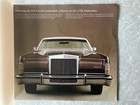 1978 Lincoln Continental Factory Dealer Sales Advertising Brochure Catalog Book