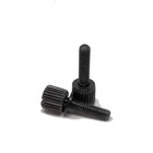 Rack Screws 10-32 Black Thumb Screws For 19  Rack Equipment - 25 Pack