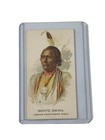 1888 N2 Allen   Ginter American Indian Chiefs White Swan Tobacco Card