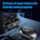 Bluetooth 5 3 Wireless Earbuds Sport Ear Clip Bone Conduction Headphones Headset