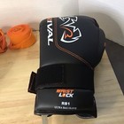 Rival Boxing Rb1 Ultra Hook And Loop Bag Gloves - Black  10 Ounce  And Wrap