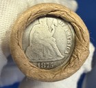Unsearched Old Estate Wheat Cent Roll Indian Head Vintage Penny Silver Dime