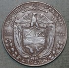 Panama 1947 p    Silver 1 2 Balboa   Philadelphia Mint  99    Tracked Shipping