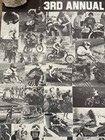 Vintage 1977 Suzuki Rm Dirt Bike Press Day Poster who s Who Of Motocross