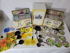Vintage Little Lil  Bo Peep Wolverine Metal Play Kitchen Stove Sink Refrigerator