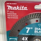 Makita General Purpose Turbo Diamond Saw Blade 7  B-69727- Free Shipping