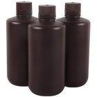 3pcs 1l 1000ml Film Processing Chemical Storage Bottles Liquid Film Photo Brown