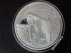 Congo 10 Franc Gorilla 2009 Silver