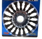 4-1 2  Twist Knot-type Wire Wheel 5 8  Arbor Fits Most Angle Grinders 11000 Rpm