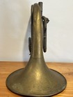 Antique Frank Holton Elkhorn Wis  Mellophone Brass Professional